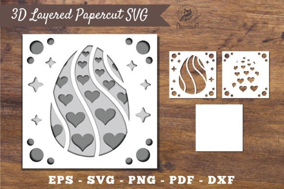3D Easter Egg Layered Papercut SVG 4: A Strategic Tool for Creative and Business Applications