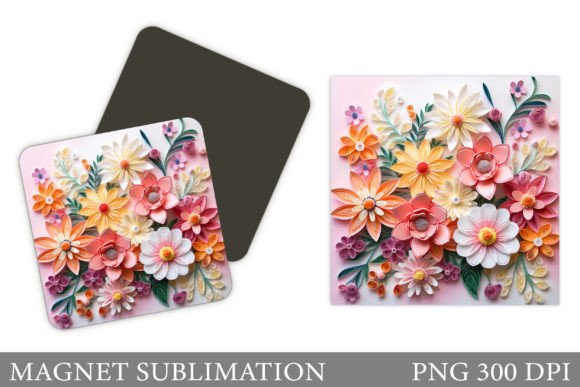 3D Flowers Magnet: Creative Design Ideas
