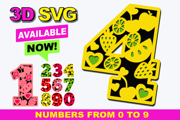 Bringing Designs to Life with Fruit 3D SVG Collections