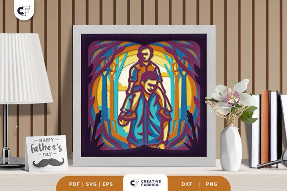 Creating a Meaningful Father's Day with Son 3D Shadow Box: A Maker's Guide to Precision and Presentation