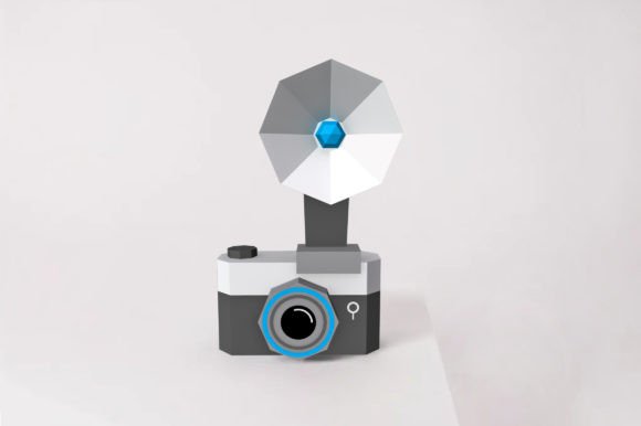 DIY Vintage Camera Favor - 3d Papercraft