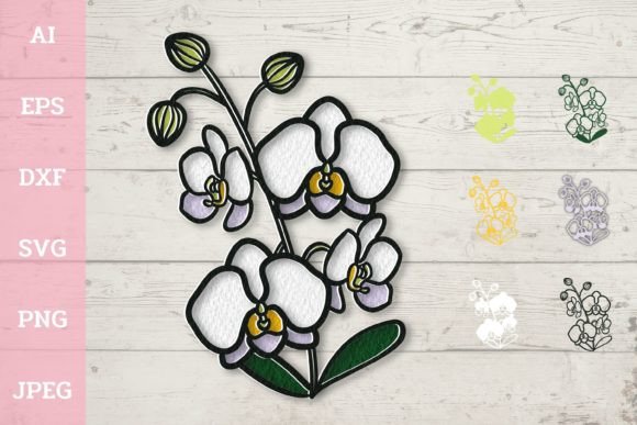 Evaluating 3D Layered Orchid Flowers for Precision Crafting
