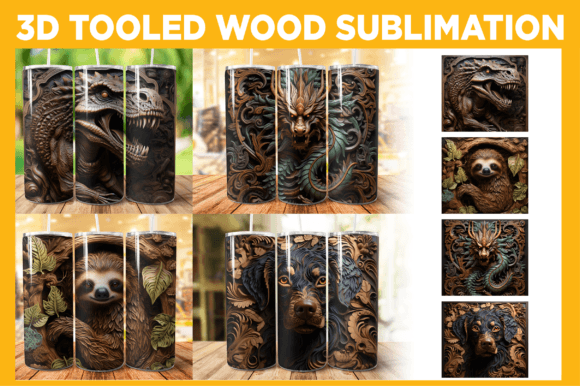 Integrating the 3D Tooled Leather PNG Bundle into Professional Sublimation Workflows